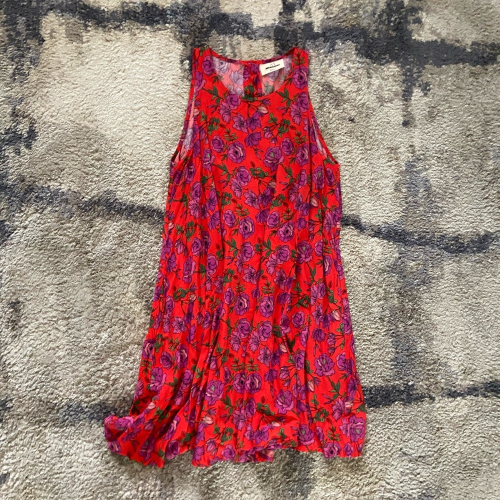 Rose Print Swing Dress 🥀